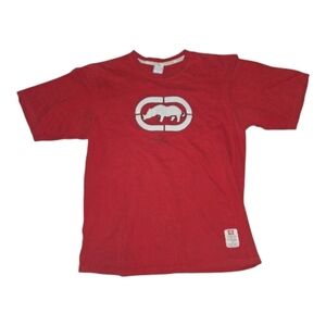 Y2K Ecko Unlimited Red Short Sleeve Tee Size L